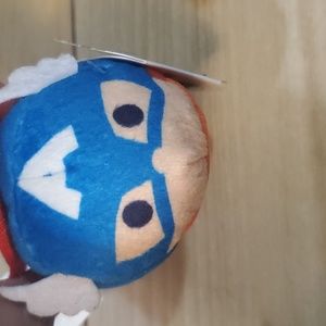 Marvel tsum tsum captain america mini plush